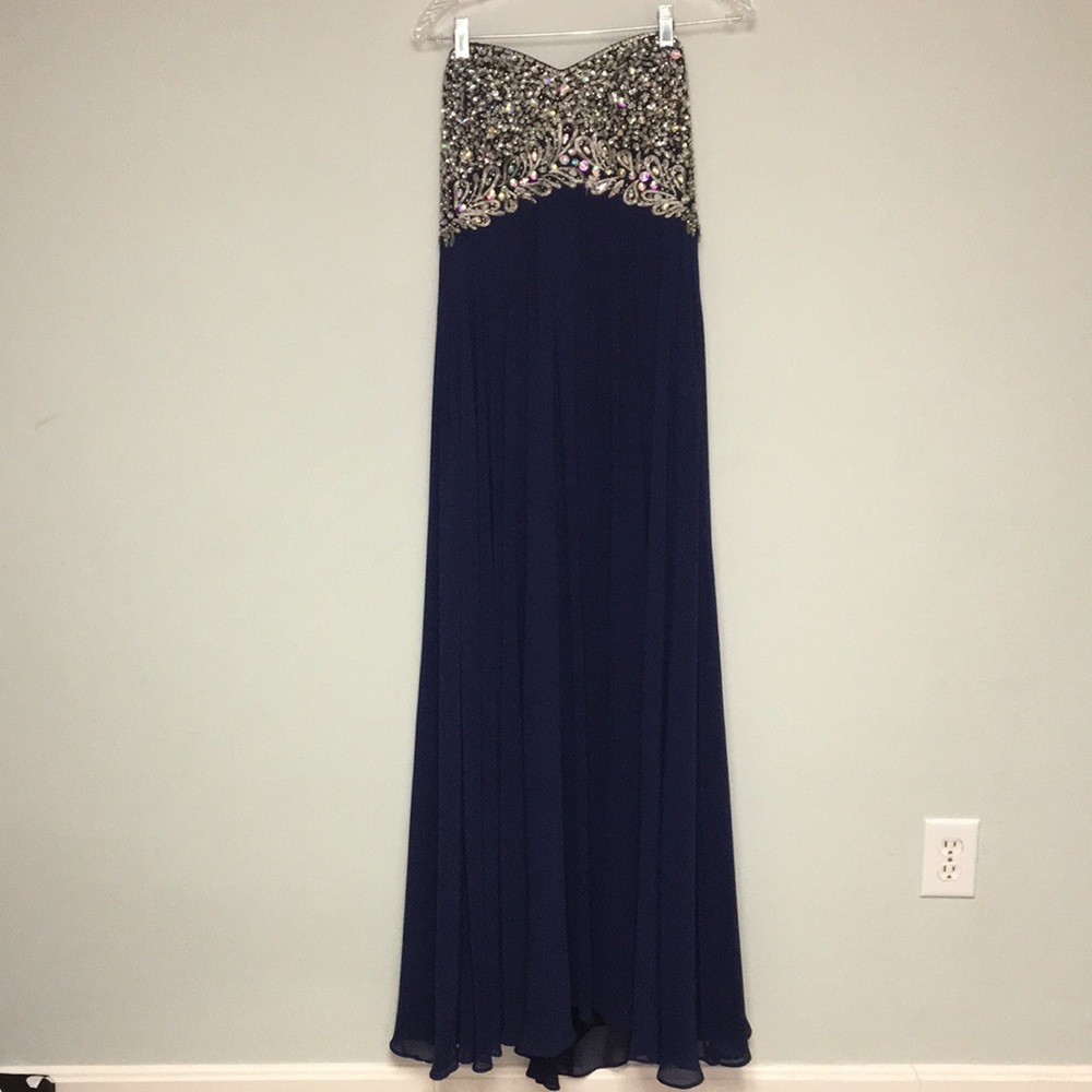 Strapless Prom Dress